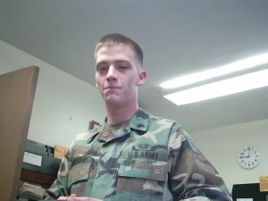 Sergeant Sean "Stick" Scarborough, US Army, 82d Airborne Division Paratrooper